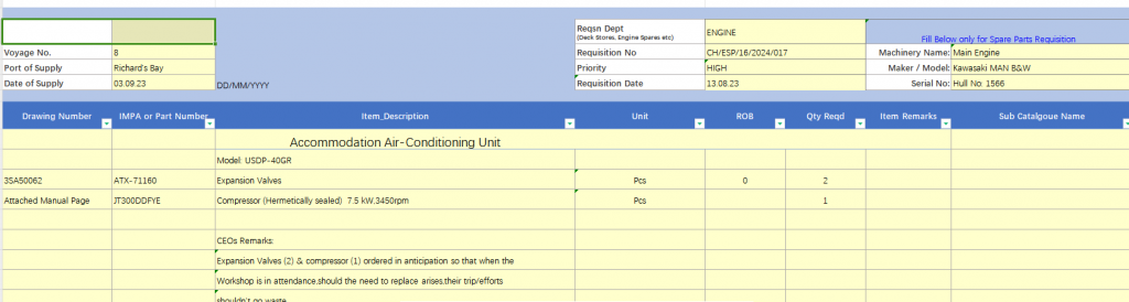 【询价】船舶备件—配件（CK-Y20240425-03）询价-泰州昌宽社区-报价采购-船用采购网-船舶物料采购-船务服务-一站式船用设备供应服务