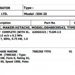 船舶备件—DAIHATSU配件 （CK-R20240426-03）询价-船用采购网-船舶物料采购-船务服务-一站式船用设备供应服务
