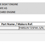 船舶备件—救生艇发动机（CK-R20240403-10）询价-船用采购网-船舶物料采购-船务服务-一站式船用设备供应服务