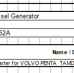 船舶备件—VOLVO PENTA起动机（CK-J20240407-12）询价-船用采购网-船舶物料采购-船务服务-一站式船用设备供应服务