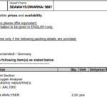 船舶备件—ALFA氧气分析仪（CK-L20240522-04）询价-船用采购网-船舶物料采购-船务服务-一站式船用设备供应服务