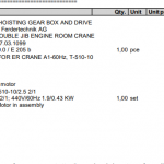 船舶备件—起重机电机/起吊齿轮箱&驱动器（CK-L20240506-07）询价-船用采购网-船舶物料采购-船务服务-一站式船用设备供应服务