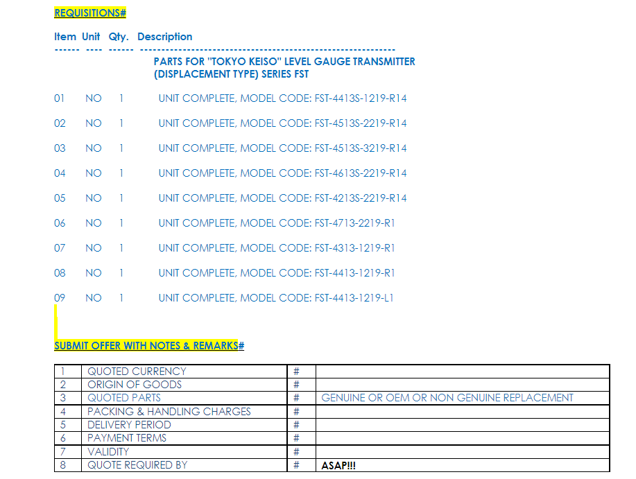 【询价】船舶备件—备件（CK-Y20240520-02）询价-泰州昌宽社区-报价采购-船用采购网-船舶物料采购-船务服务-一站式船用设备供应服务