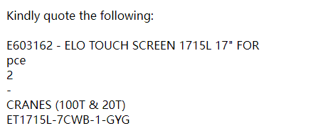 【询价】船舶备件—备件 （CK-C20240515-06）询价-泰州昌宽社区-报价采购-船用采购网-船舶物料采购-船务服务-一站式船用设备供应服务