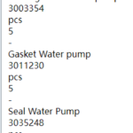 船舶备件—CUMMINS泵备件（CK-C20240530-01）询价-船用采购网-船舶物料采购-船务服务-一站式船用设备供应服务