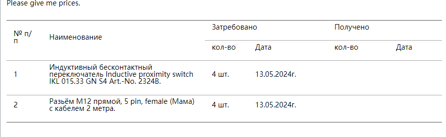 【询价】船舶备件—备件（CK-J20240522-15）询价-泰州昌宽社区-报价采购-船用采购网-船舶物料采购-船务服务-一站式船用设备供应服务