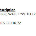 船舶备件—壁挂式电话机（CK-C20240529-10）询价-船用采购网-船舶物料采购-船务服务-一站式船用设备供应服务