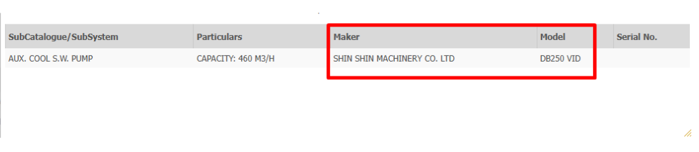 【询价】船舶备件—SHIN SHIN备件（CK-R20240515-10）询价-泰州昌宽社区-报价采购-船用采购网-船舶物料采购-船务服务-一站式船用设备供应服务
