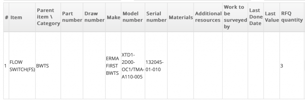 【询价】船舶备件—流量开关（CK-R20240510-02）询价-泰州昌宽社区-报价采购-船用采购网-船舶物料采购-船务服务-一站式船用设备供应服务
