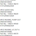 船舶备件—YANMAR备件（CK-J20240522-25）询价-船用采购网-船舶物料采购-船务服务-一站式船用设备供应服务