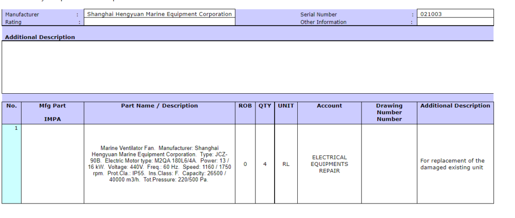 【询价】船舶备件—船用换气扇（CK-R20240531-09）询价-泰州昌宽社区-报价采购-船用采购网-船舶物料采购-船务服务-一站式船用设备供应服务