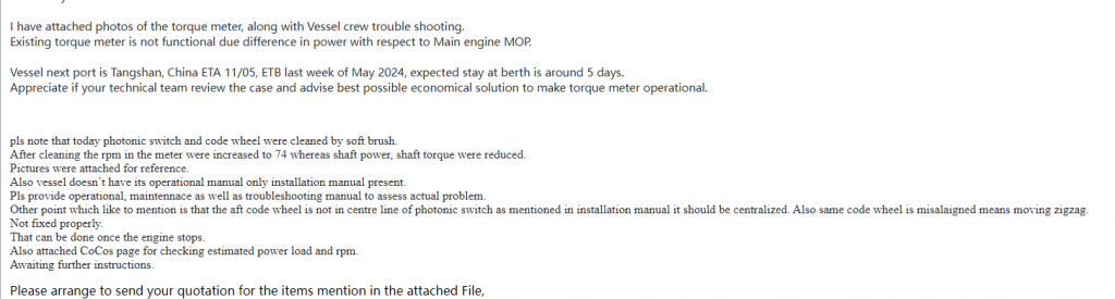 【询价】船舶备件—备件（CK-R20240508-05）询价-泰州昌宽社区-报价采购-船用采购网-船舶物料采购-船务服务-一站式船用设备供应服务