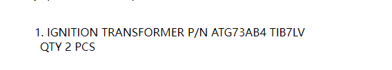 【询价】船舶备件—点火变压器（CK-R20240508-14）询价-泰州昌宽社区-报价采购-船用采购网-船舶物料采购-船务服务-一站式船用设备供应服务