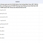 船舶备件—泵备件（CK-C20240514-07）询价-船用采购网-船舶物料采购-船务服务-一站式船用设备供应服务