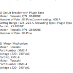 船舶备件—断路器/电机机构（CK-J20240520-17）询价-船用采购网-船舶物料采购-船务服务-一站式船用设备供应服务