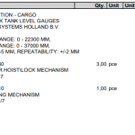 船舶备件—henri备件（CK-L20240516-05）询价-船用采购网-船舶物料采购-船务服务-一站式船用设备供应服务