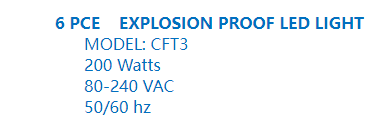 【询价】船舶备件—防爆LED灯（CK-C20240506-04）询价-泰州昌宽社区-报价采购-船用采购网-船舶物料采购-船务服务-一站式船用设备供应服务