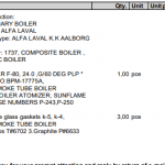 船舶备件—ALFA备件（CK-L20240516-02）询价-船用采购网-船舶物料采购-船务服务-一站式船用设备供应服务
