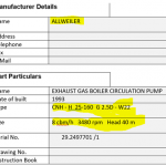 船舶备件—ALLWEILER备件（CK-C20240515-13）询价-船用采购网-船舶物料采购-船务服务-一站式船用设备供应服务