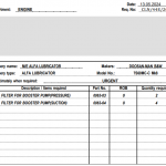 船舶备件—增压泵滤清器（CK-Y20240517-04）询价-船用采购网-船舶物料采购-船务服务-一站式船用设备供应服务