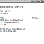 船舶备件—喇叭扬声器（CK-L20240529-04）询价-船用采购网-船舶物料采购-船务服务-一站式船用设备供应服务