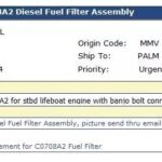 船舶备件—滤清器/备件（CK-Y20240529-02）询价-船用采购网-船舶物料采购-船务服务-一站式船用设备供应服务