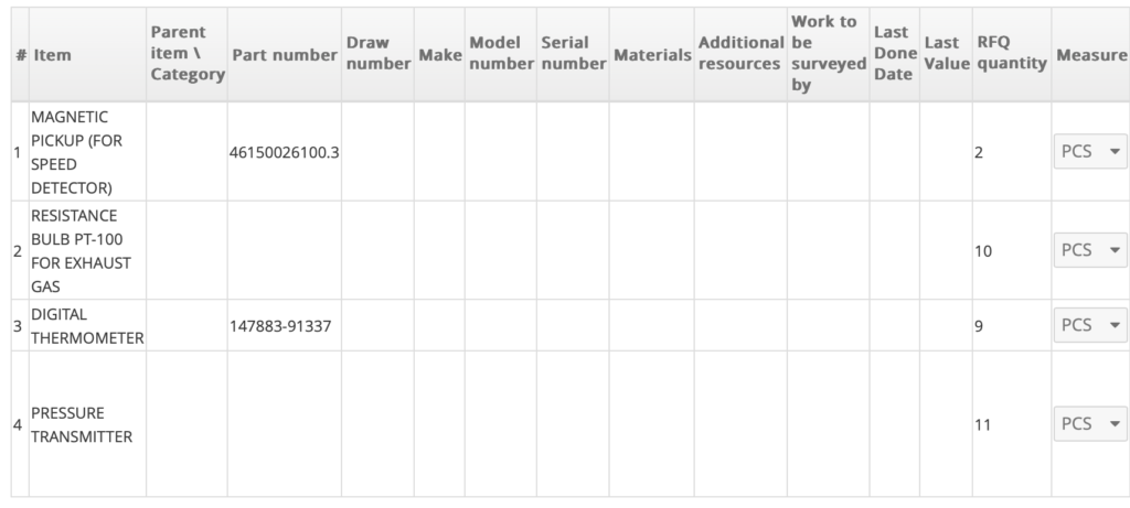 【询价】船舶备件—备件（CK-R20240529-06）询价-泰州昌宽社区-报价采购-船用采购网-船舶物料采购-船务服务-一站式船用设备供应服务