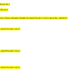 船舶备件—ALLWEILER备件（CK-L20240523-13）询价-船用采购网-船舶物料采购-船务服务-一站式船用设备供应服务