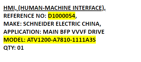 【询价】船舶备件—SCHNEIDER备件（CK-Y20240523-08）询价-泰州昌宽社区-报价采购-船用采购网-船舶物料采购-船务服务-一站式船用设备供应服务