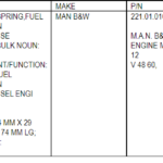 船舶备件—MAN B&W备件（CK-C20240529-07）询价-船用采购网-船舶物料采购-船务服务-一站式船用设备供应服务
