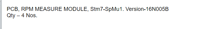 【询价】船舶备件—印刷电路板（CK-M20240507-04）询价-泰州昌宽社区-报价采购-船用采购网-船舶物料采购-船务服务-一站式船用设备供应服务