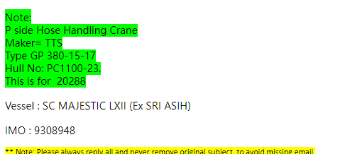 【询价】船舶备件—备件（CK-R20240514-14）询价-泰州昌宽社区-报价采购-船用采购网-船舶物料采购-船务服务-一站式船用设备供应服务