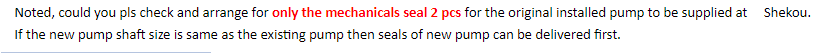 【询价】船舶备件—锅炉给水泵（CK-C20240513-05）询价-泰州昌宽社区-报价采购-船用采购网-船舶物料采购-船务服务-一站式船用设备供应服务