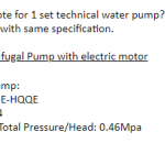 船舶备件—技术水泵（CK-L20240509-02）询价-船用采购网-船舶物料采购-船务服务-一站式船用设备供应服务