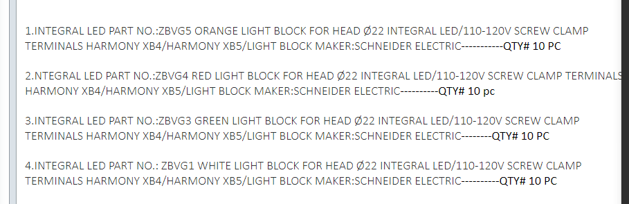 【询价】船舶备件—SCHNEIDER集成LED（CK-J20240531-02）询价-泰州昌宽社区-报价采购-船用采购网-船舶物料采购-船务服务-一站式船用设备供应服务