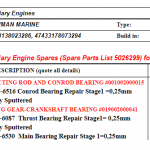船舶备件—LIAG/MAN备件（CK-J20240515-02）询价-船用采购网-船舶物料采购-船务服务-一站式船用设备供应服务