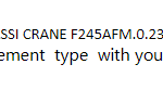 船舶备件—FASSI备件（CK-J20240513-09）询价-船用采购网-船舶物料采购-船务服务-一站式船用设备供应服务