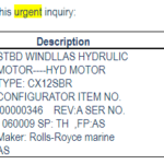 船舶备件—液压马达（CK-J20240529-03）询价-船用采购网-船舶物料采购-船务服务-一站式船用设备供应服务