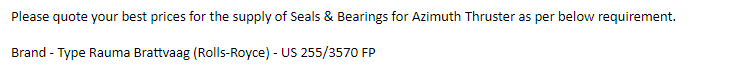 【询价】船舶备件—配件（CK-R20240506-16）询价-泰州昌宽社区-报价采购-船用采购网-船舶物料采购-船务服务-一站式船用设备供应服务