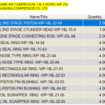 船舶备件—主空气压缩机备件（CK-C20240523-07）询价-船用采购网-船舶物料采购-船务服务-一站式船用设备供应服务
