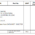 船舶备件—选择器开关（CK-J20240522-21）询价-船用采购网-船舶物料采购-船务服务-一站式船用设备供应服务