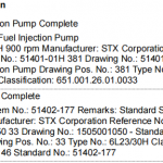 船舶备件—燃油喷射泵总成/燃油阀总成（CK-R20240514-08）询价-船用采购网-船舶物料采购-船务服务-一站式船用设备供应服务