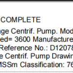 船舶备件—蒸馏液泵成套（CK-R20240514-13）询价-船用采购网-船舶物料采购-船务服务-一站式船用设备供应服务