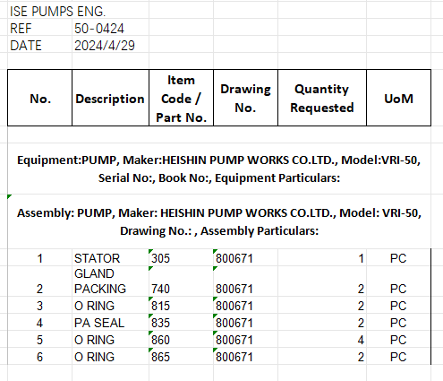 【询价】船舶备件—配件（CK-J20240507-03）询价-泰州昌宽社区-报价采购-船用采购网-船舶物料采购-船务服务-一站式船用设备供应服务