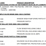 船舶备件—VAF备件（CK-R20240521-06）询价-船用采购网-船舶物料采购-船务服务-一站式船用设备供应服务