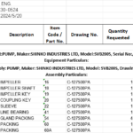 船舶备件—SHINKO备件（CK-J20240523-05）询价-船用采购网-船舶物料采购-船务服务-一站式船用设备供应服务