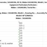 船舶备件—SASAKURA备件（CK-J20240523-06）询价-船用采购网-船舶物料采购-船务服务-一站式船用设备供应服务