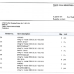 船舶备件—taiko备件（CK-Y20240524-02）询价-船用采购网-船舶物料采购-船务服务-一站式船用设备供应服务