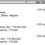 船舶备件—Megator备件（CK-L20240529-01）询价-船用采购网-船舶物料采购-船务服务-一站式船用设备供应服务
