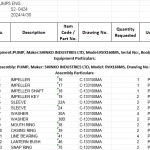 船舶备件—SHINKO泵配件（CK-J20240508-06）询价-船用采购网-船舶物料采购-船务服务-一站式船用设备供应服务